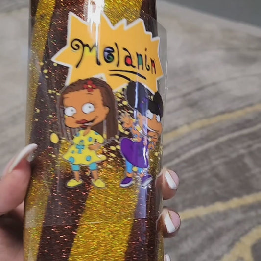 Custom Glitter Tumbler